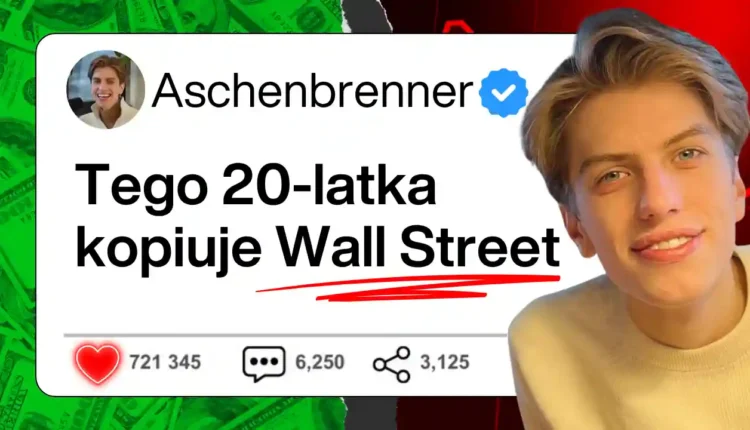 [WAŻNE]: Wall Street zaczęło kopiować ruchy tego 24-latka