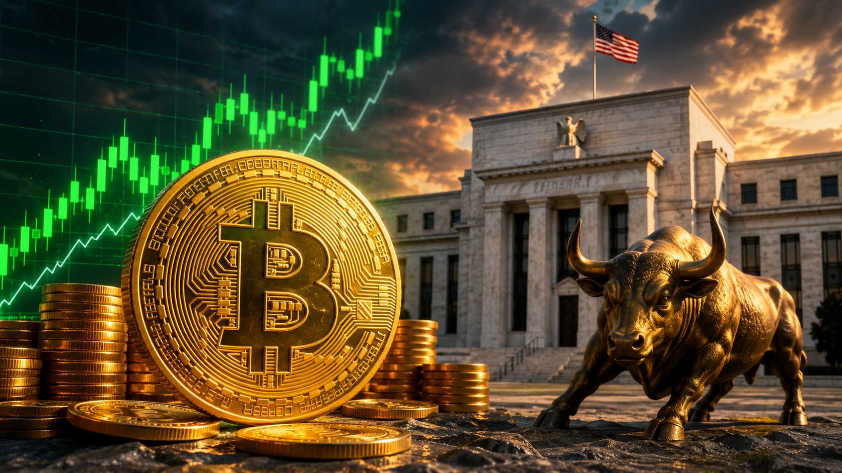 Bitcoin wraca w ręce „silnych graczy”. Rynek czeka na dane od Fed