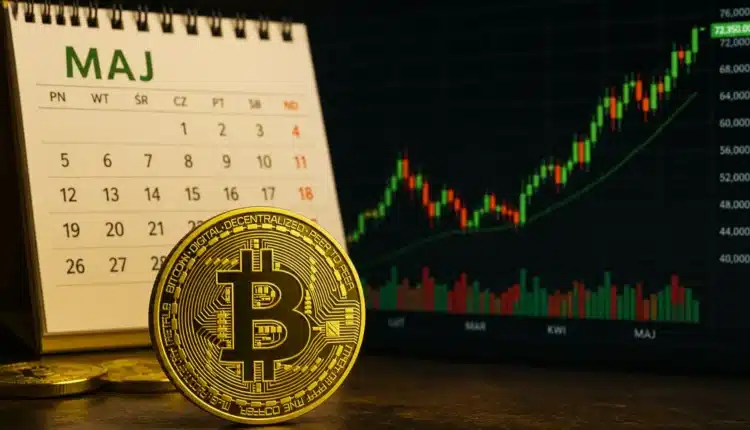 Czy Bitcoin dobrze radzi sobie w maju? Tak może zareagować cena BTC, jeśli historia się powtórzy