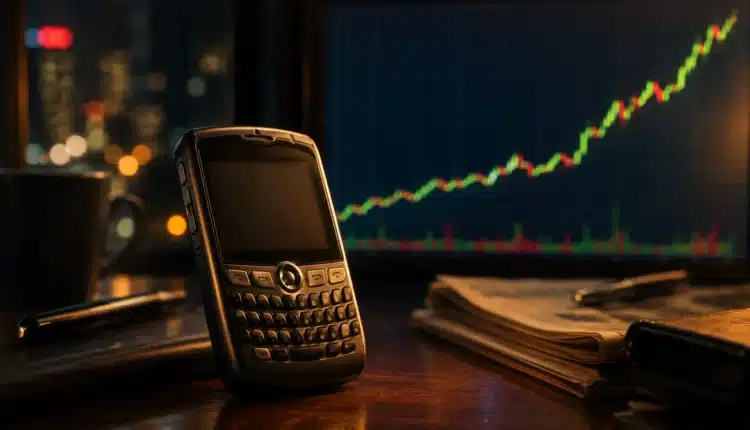 Pamiętacie BlackBerry? Dawna legenda telefonów powstała z martwych, akcje eksplodowały o 100%!