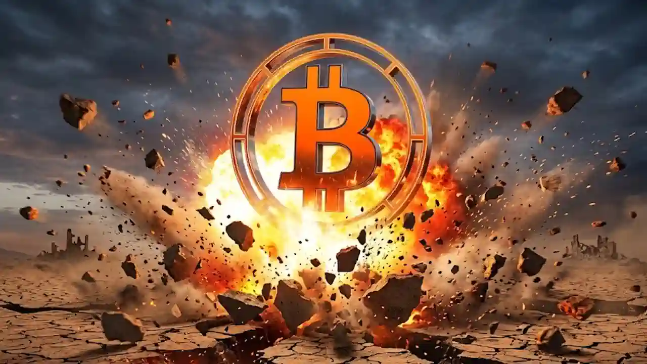 eksplozja i Bitcoin