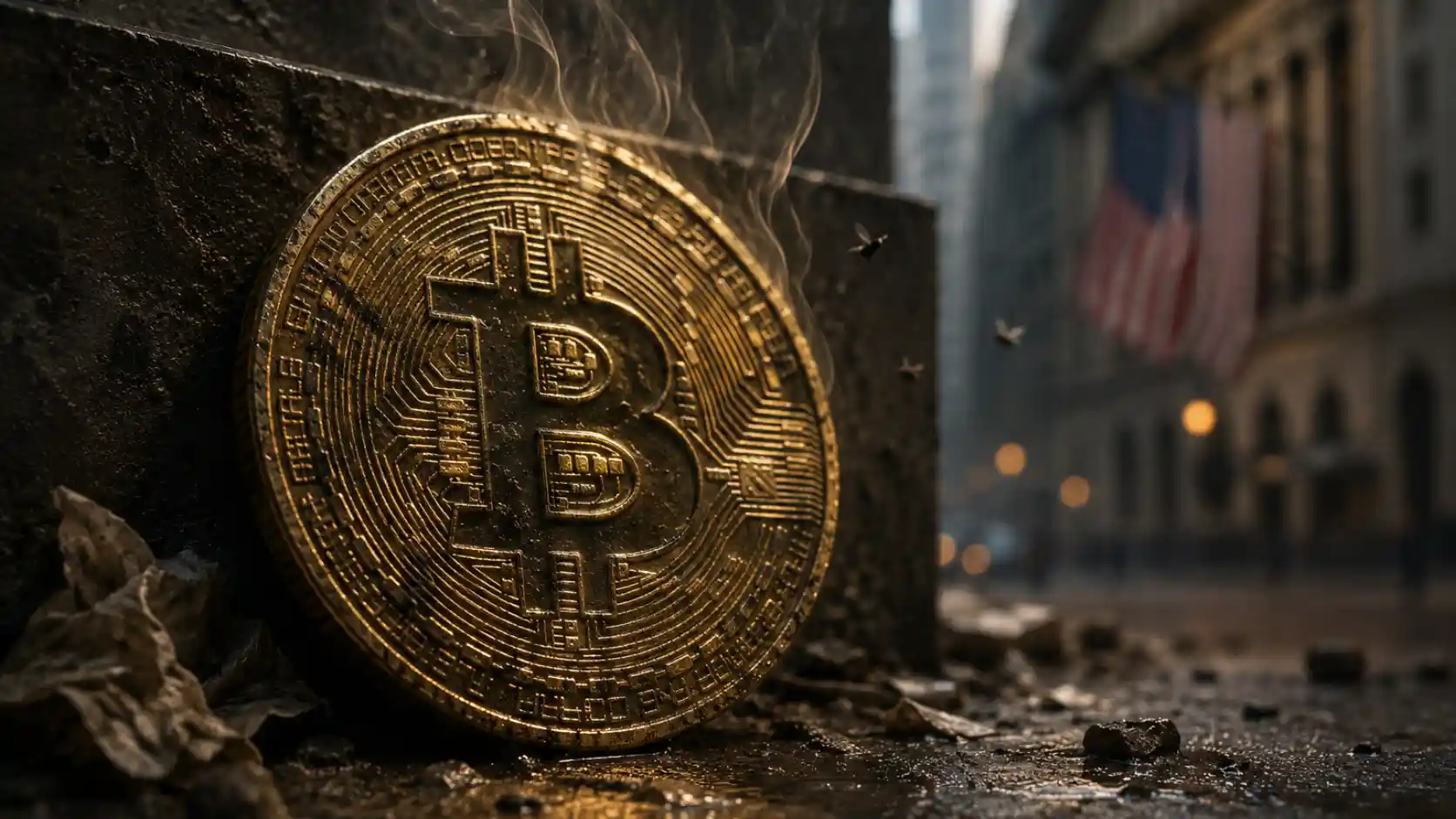 cuchnący bitcoin
