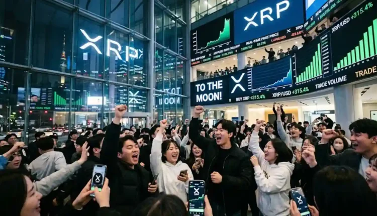 Koreańskie szaleństwo na XRP – Bitcoin i Ethereum zostają w tyle!