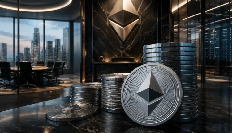 Tom Lee żwawo idzie po 5% całego Ethereum. Bitmine znów dokupił ETH
