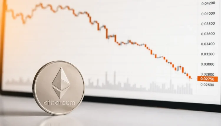 Ethereum w tarapatach! ETH/BTC spada najniżej od 10 miesięcy