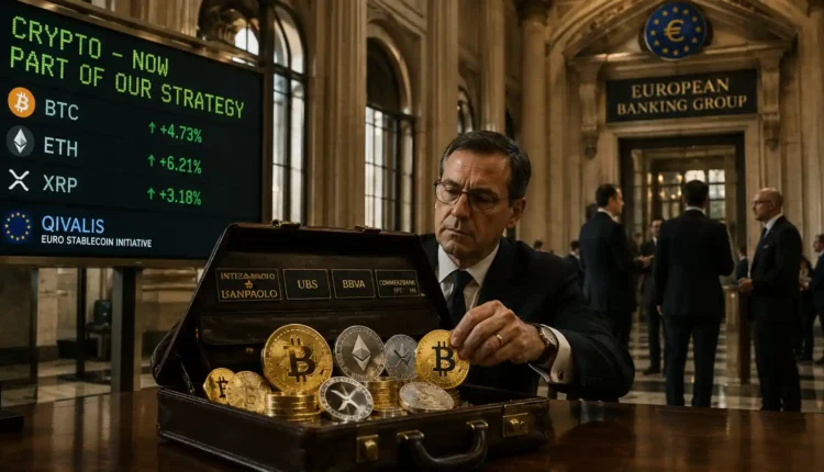 Banki pluły na kryptowaluty. Dziś giganci z branży sami ładują miliony w Bitcoin i XRP