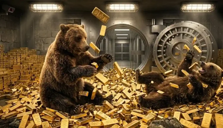 Krach na złocie? Poziom 4500 USD padł, a niedźwiedzie przejmują kontrolę
