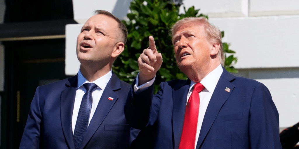 Trump Nawrocki