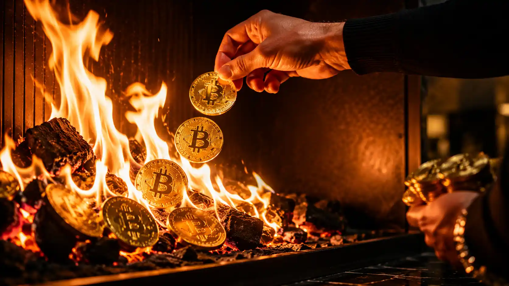 107 Bitcoinów poszło z dymem. Ktoś właśnie zniszczył fortunę wartą ponad 8 milionów dolarów