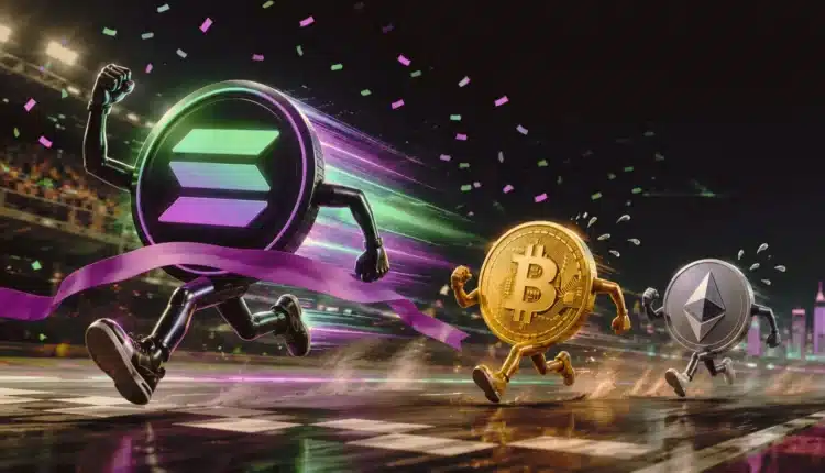 Solana notuje imponującą serię. W tej kwestii bije Bitcoina i Ethereum na głowę