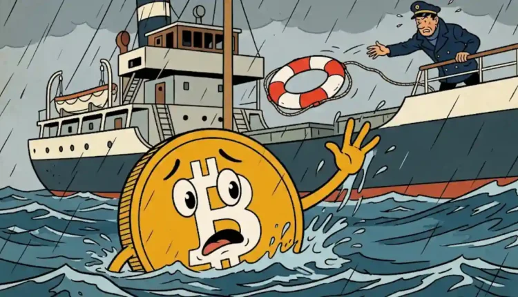Dramatyczny raport CryptoQuant: „Bitcoin tonie, połowa inwestorów na minusie!”
