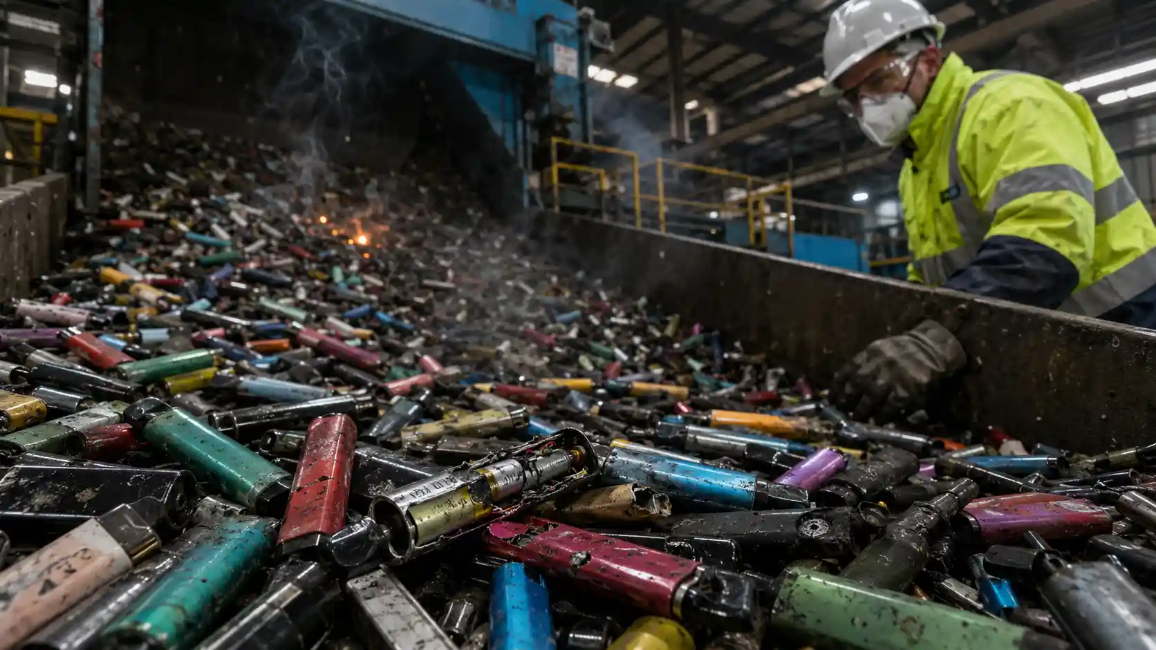 6 milionów vape’ów tygodniowo trafia do śmieci. W środku tyka mała bomba