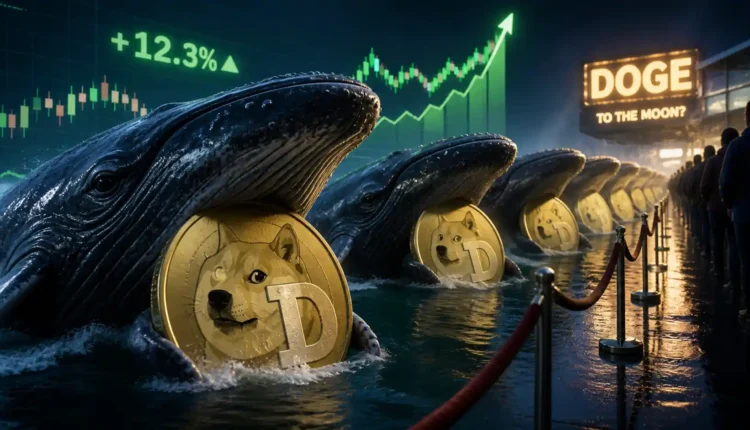 Wieloryby ustawiają się w kolejce po DOGE. Memecoin znów zaczyna wariować?
