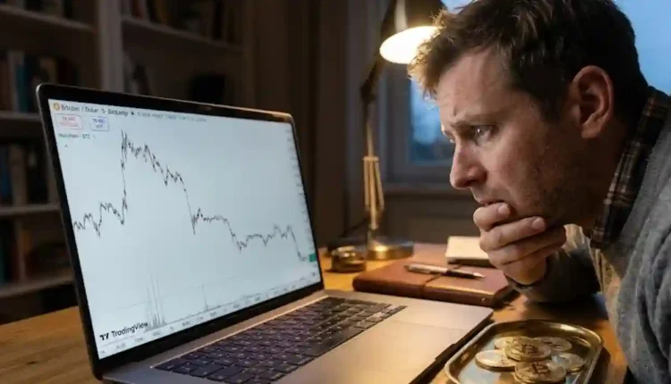 Krach na Bitcoinie poniżej 77 000 USD. Inwestorzy w panice uciekają z rynku