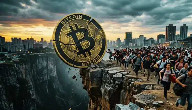 Bitcoin pod presją. Ważny wskaźnik ujawnia niepokojący trend