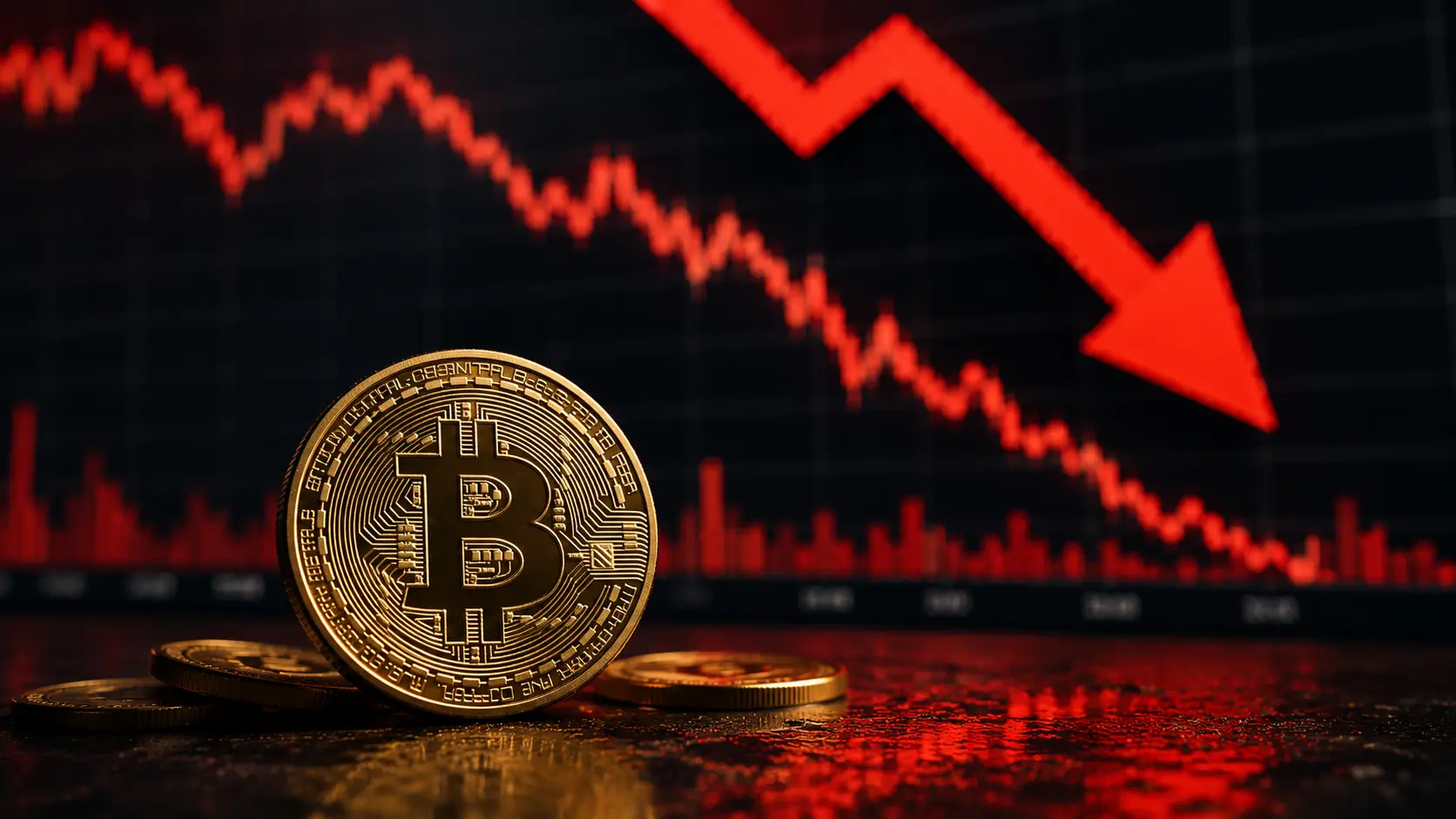 To jeszcze nie koniec spadków? Alarm dla inwestorów BTC