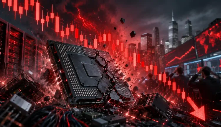 Gigant stracił 280 miliardów dolarów w jeden dzień. AI mania dostała zimny prysznic