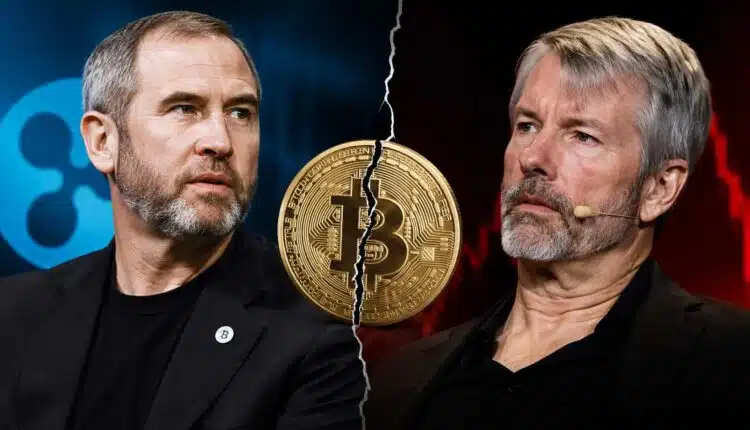 CEO Ripple atakuje Michaela Saylora. Coraz więcej pytań o strategię Strategy