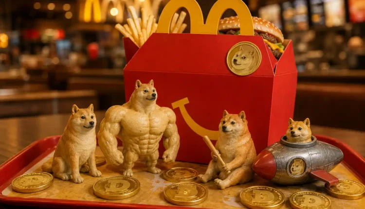 Dogecoin desperacko szuka iskry, która odpali kurs. Na stół wracają McDonald’s i Elon Musk
