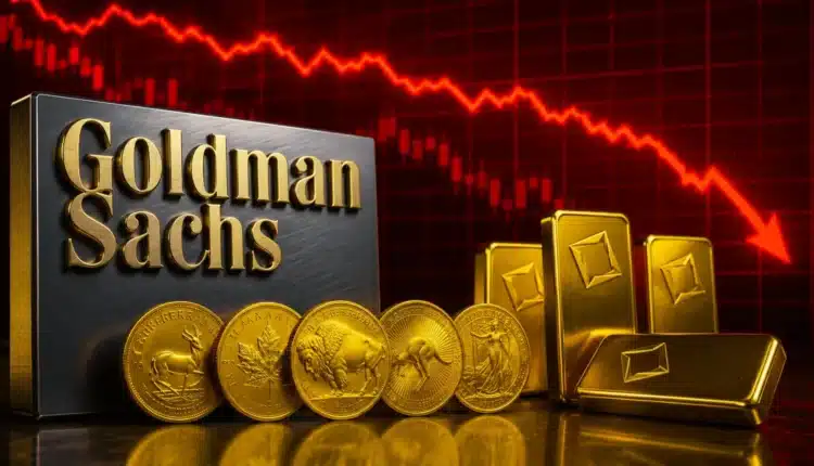 Goldman Sachs tnie prognozę dla złota o prawie 10%