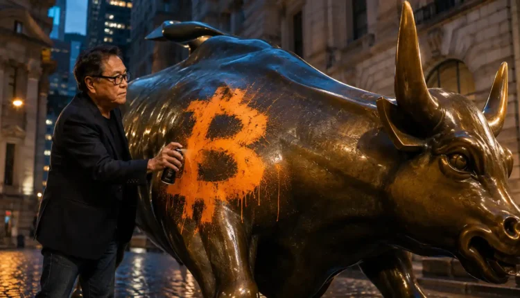 Kiyosaki: oto pięć firm, które mają zarobić na nowej fazie krypto. Wall Street już ustawia się przy kasie