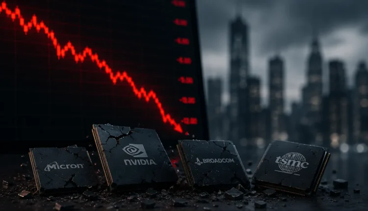 AI zaliczyło zbiorowy nokaut. Z rynku chipów wyparował ponad bilion dolarów