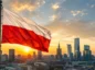 polska warszawa flaga