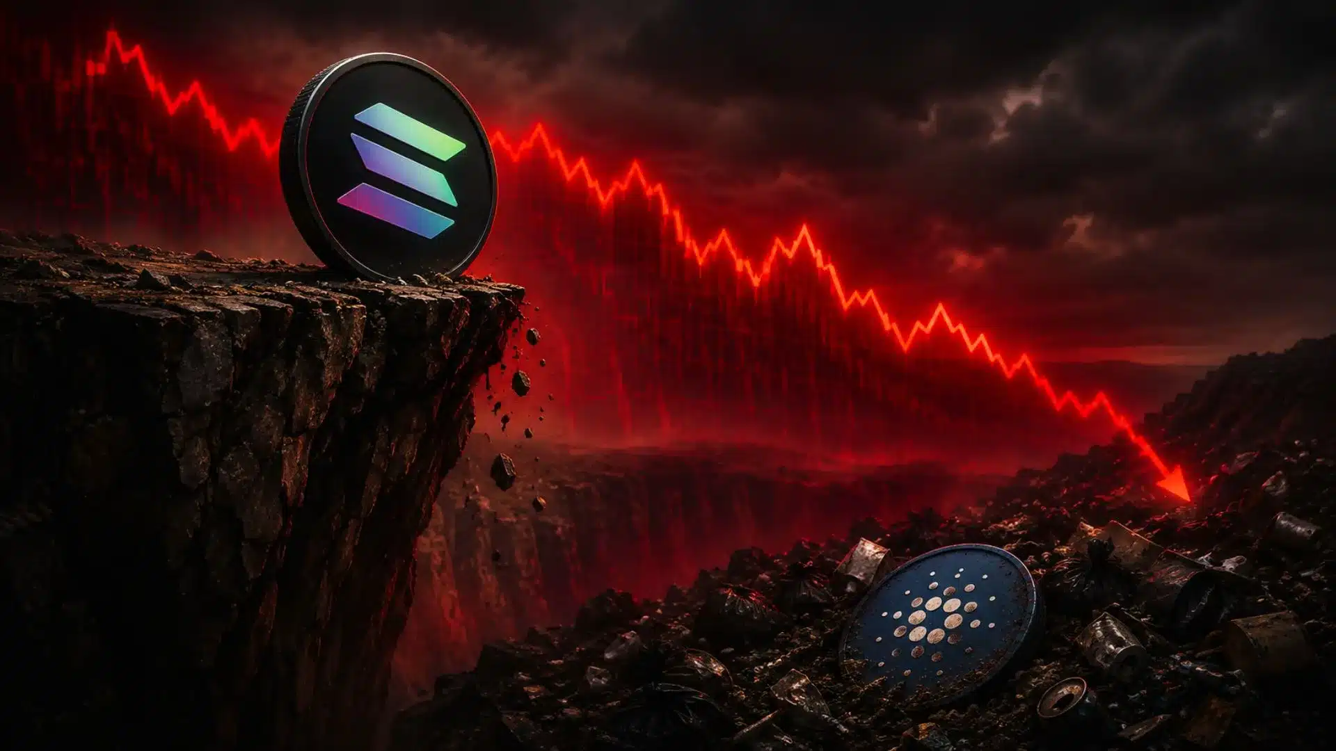 Solana zaskakuje kolejny miesiąc. Podzieli los Cardano?