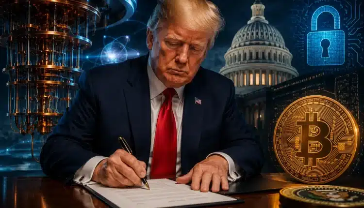 Trump podpisuje decyzje dotyczące komputerów kwantowych. Czy Bitcoin ma się czego obawiać?