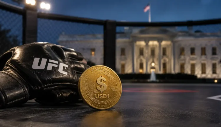 Zawodnicy UFC dostaną bonusy w stablecoinie Trumpów. Krypto wchodzi na ring polityki
