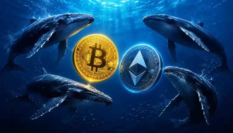 Wieloryby BTC i ETH wykonały wymowne ruchy. Jak interpretować ich strategię?