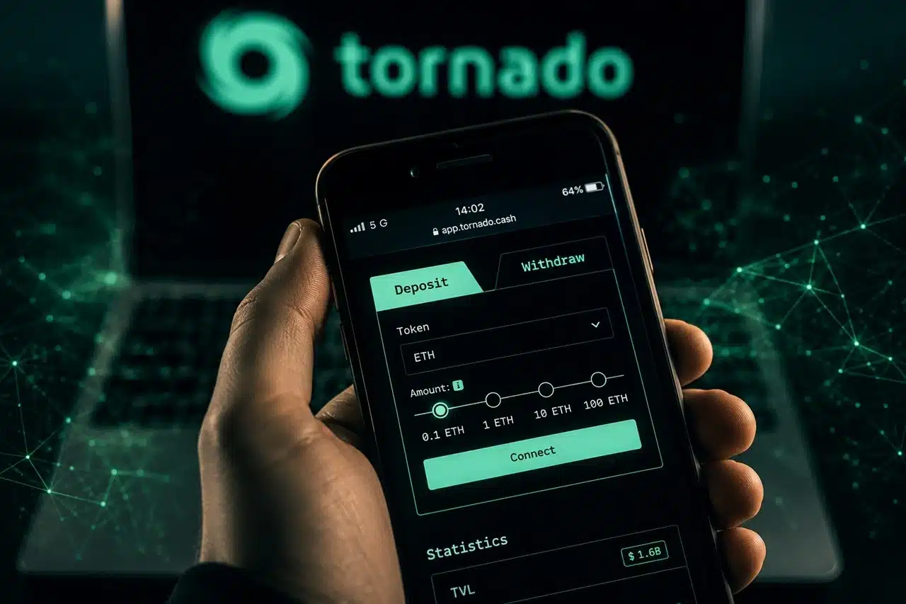 Tornado Cash: jak działa zdecentralizowany protokół prywatności?