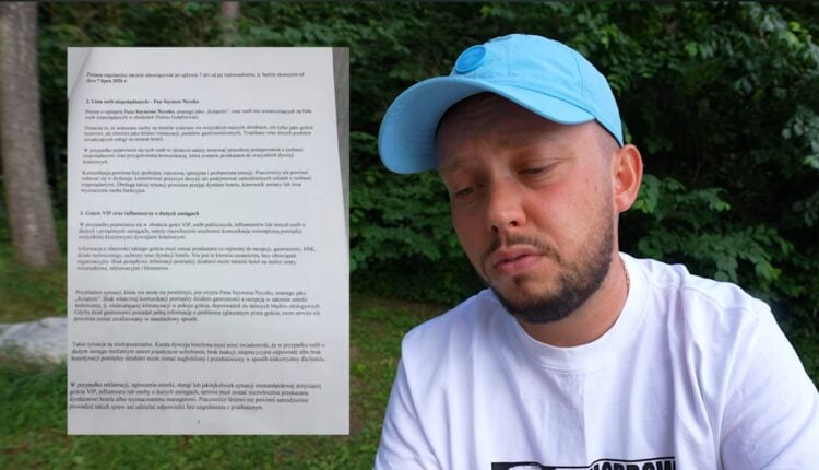 Książulo z zakazem wstępu do Gołębiewskiego? Influencer wpisany na czarną listę