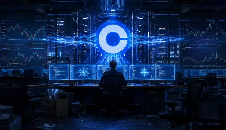 Coinbase zwalnia 700 osób. Teraz AI pomaga pisać niemal cały kod giełdy
