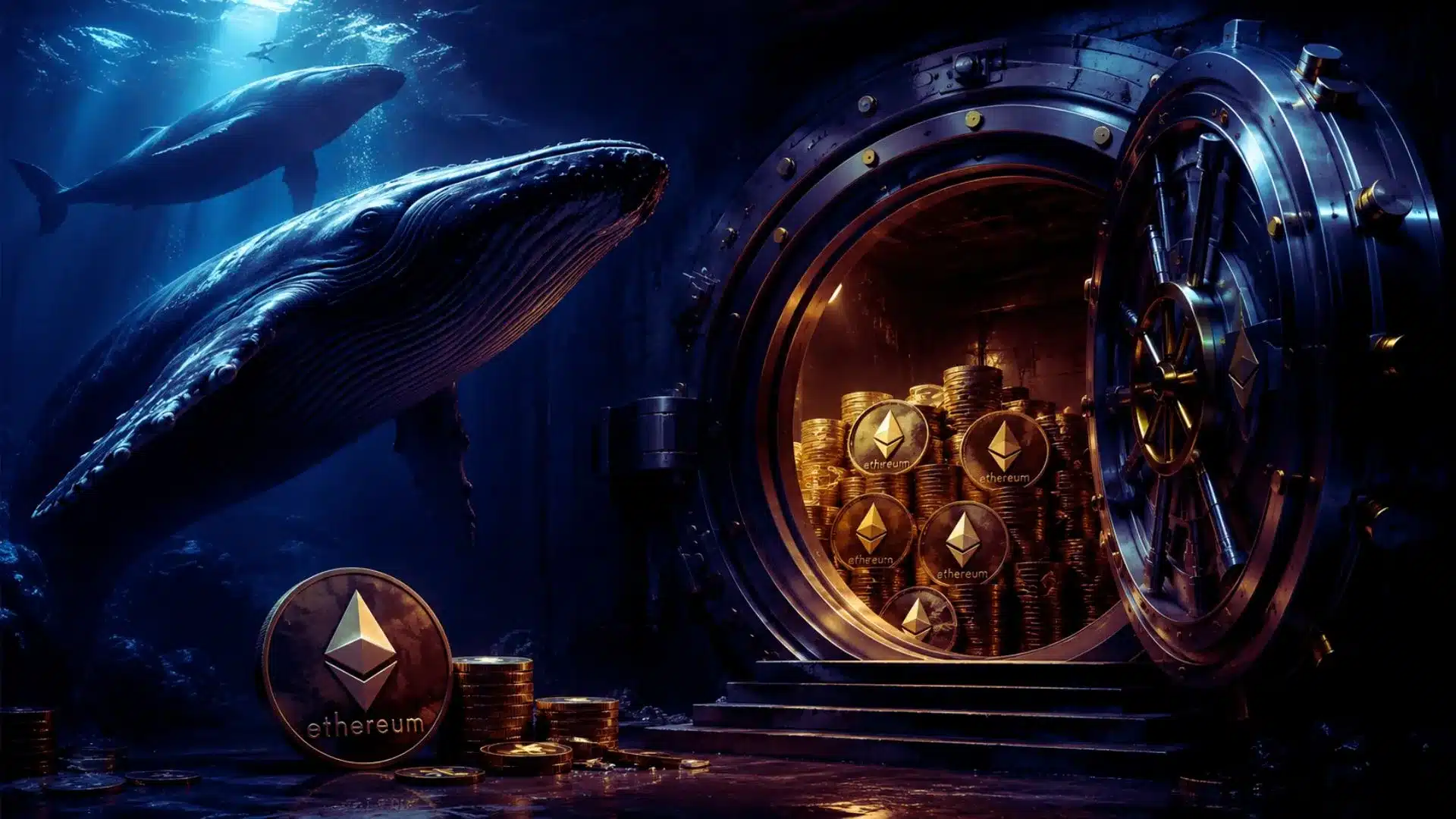 Wieloryby Ethereum dają wyraźny sygnał. jeżeli się nie mylą, to może być odpowiedni czas na akumulację