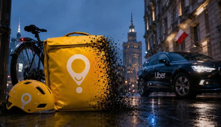 Glovo zniknie z polskiego rynku? Uber szykuje sensacyjne przejęcie!
