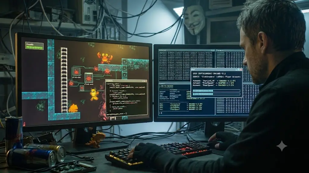 21-latek z Florydy ukrył wirusa w grach i ukradł kryptowaluty tysiącom graczy