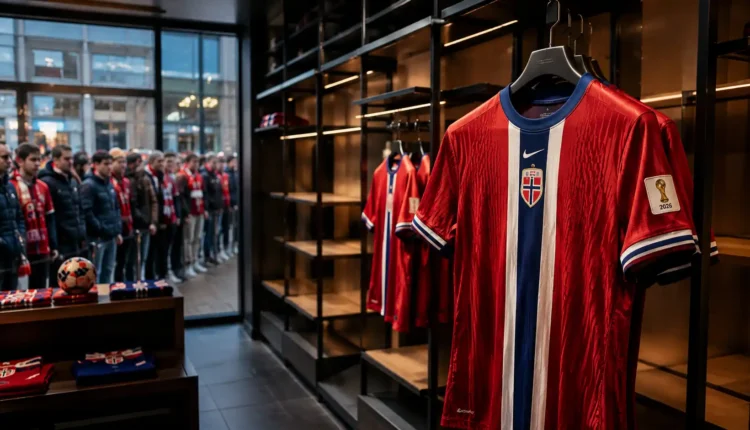 Koszulki Norwegii zniknęły ze sklepów. Haaland zamienił mundialową gorączkę w maszynkę do pieniędzy