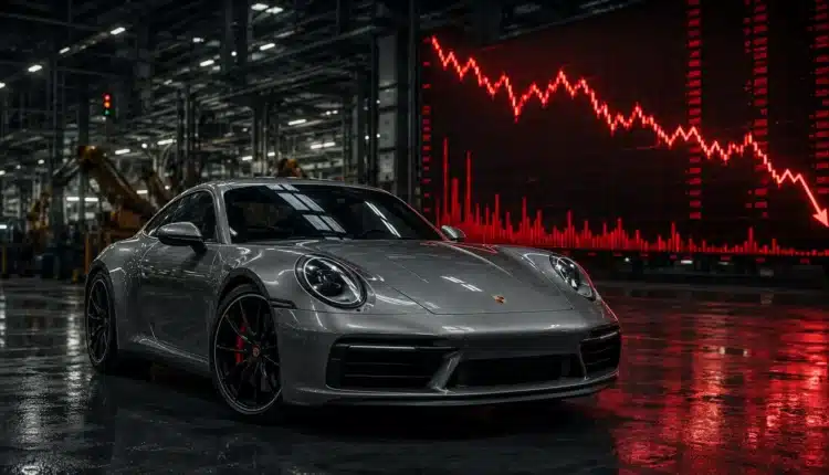 Porsche tnie 9000 etatów. Największy spadek na giełdzie od 2009 roku
