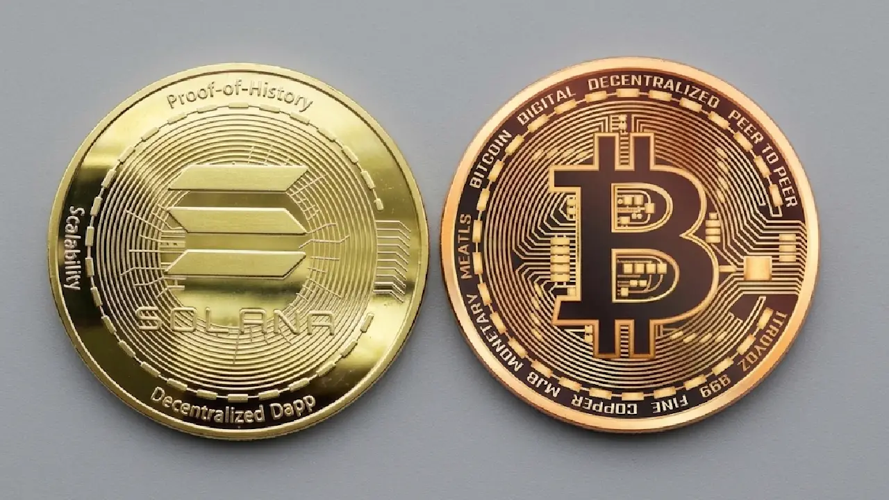 Bitcoin i Solana idą pod prąd, a akcje spółek spadają o 7 proc. w kilka godzin