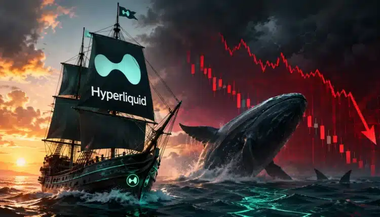 Hyperliquid łapie wiatr w żagle, ale decyzje wielorybów mogą uderzyć w kurs HYPE