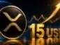 XRP notuje wzrost do 15 USD.