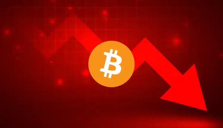 Dlaczego Bitcoin i kryptowaluty spadają? 230 milionów dolarów w longach wyparowało z rynku