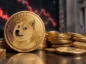 Dogecoin i monety.