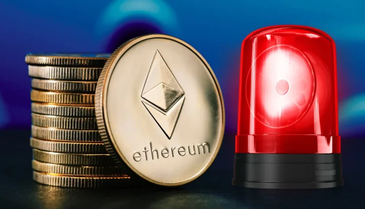 Ethereum dostaje sygnał ostrzegawczy. Kurs ETH może zdecydowanie zareagować