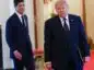 Kevin Warsh, przewodniczący FED spogląda na prezydenta USA, Donalda Trumpa