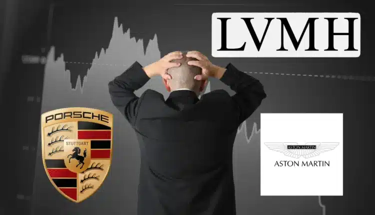Luksusowe marki przeżywają kryzys. Potężne spadki na giełdach. LVMH, Porsche i Aston Martin pod presją