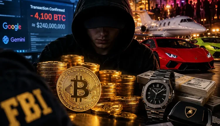 Ukradli 240 milionów dolarów w Bitcoinie. Zgubiły ich Lamborghini, odrzutowce i imprezy