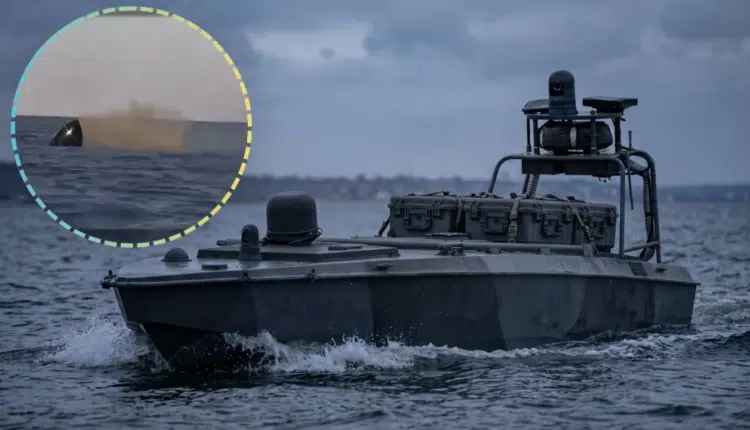Ukraina wygrała morską bitwę dronów! Rosyjski bezzałogowiec poleciał na dno morza czarnego!