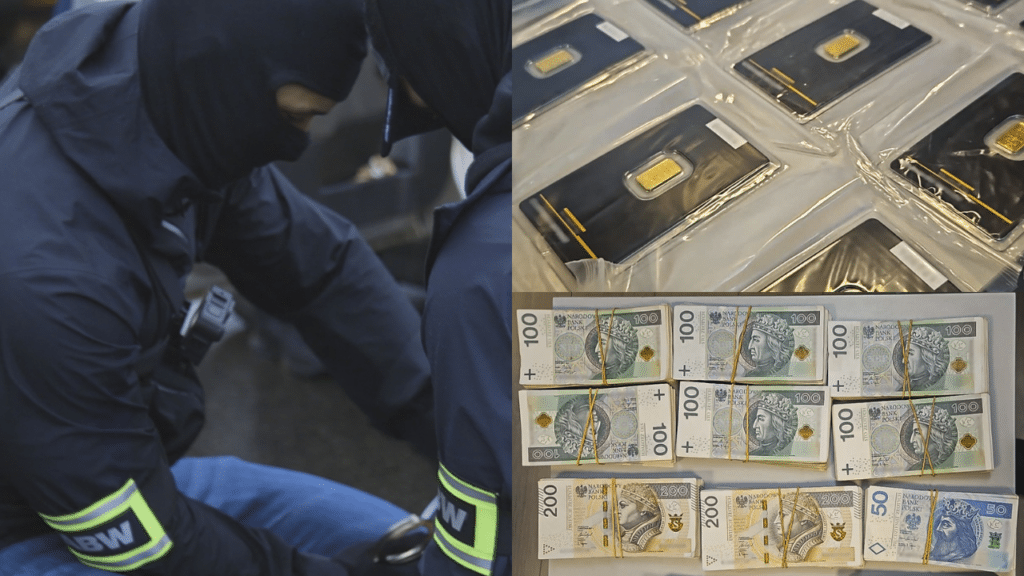Polskie służby rozbiły grupę która prała pieniądze z oszustw na kryptowaluty